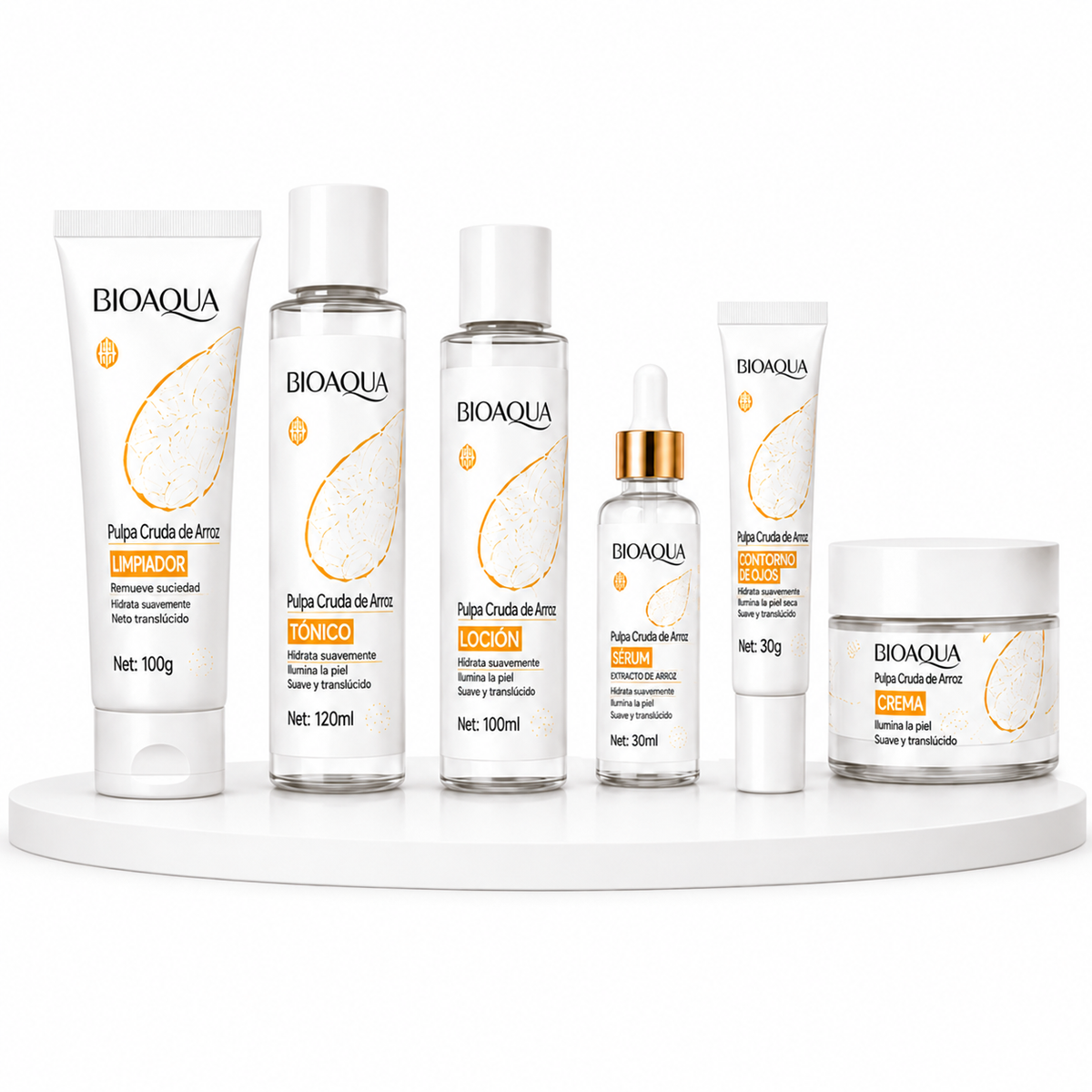 KIT - SKINCARE DE ARROZ BIOAQUA