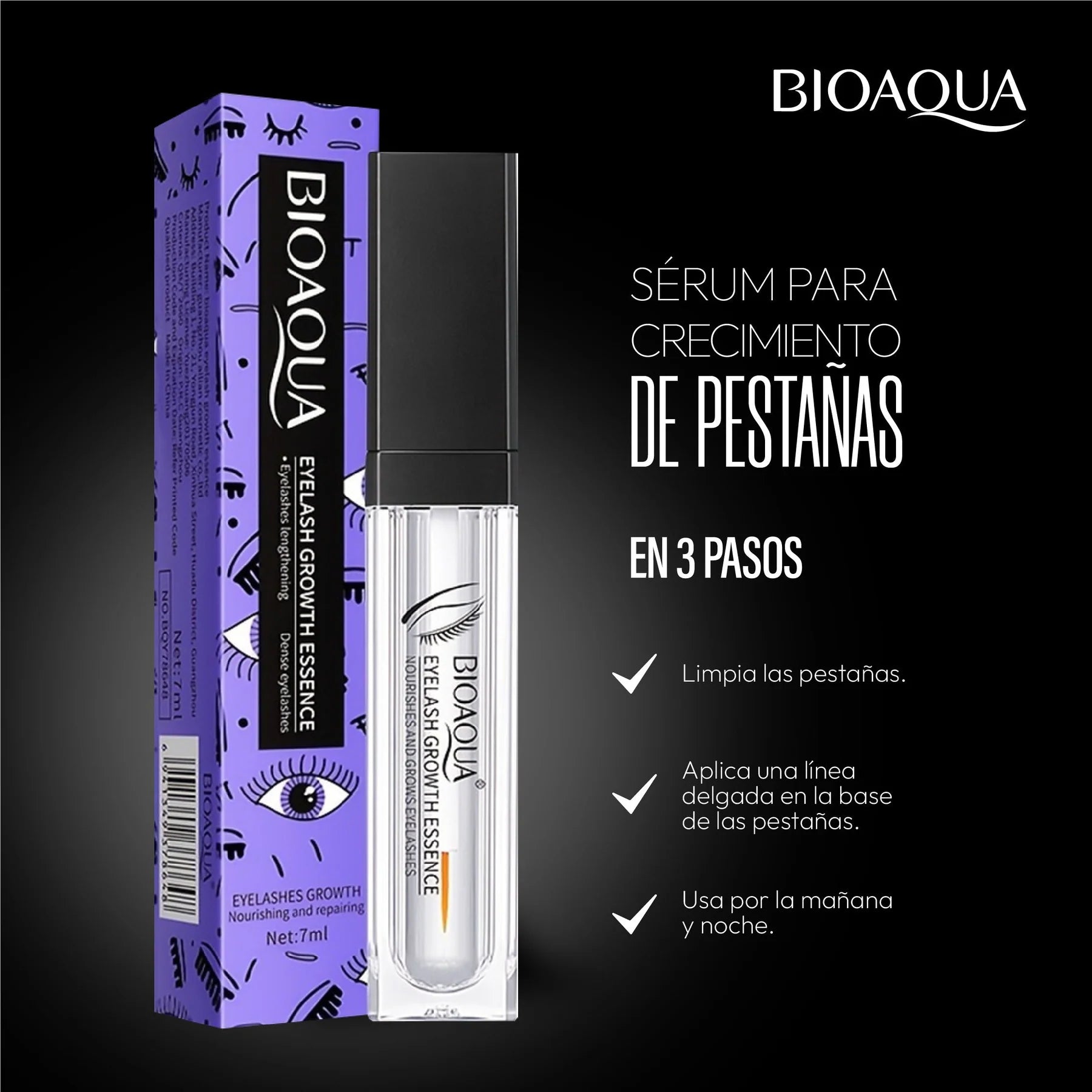 Crecimiento de Pestañas